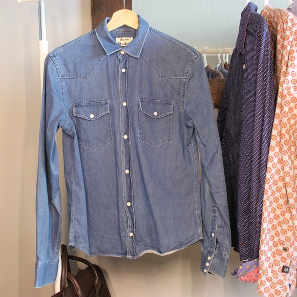 Acne Studios Western style denim shirt - Picture 4 of 4
